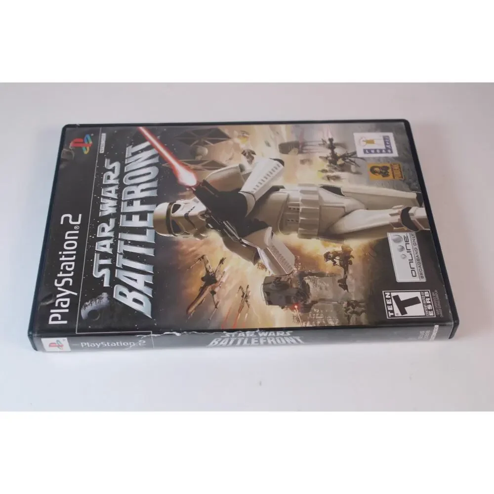 Star Wars Battlefront (Sony Playstation 2, PS2) Authentic, Complete, Tested